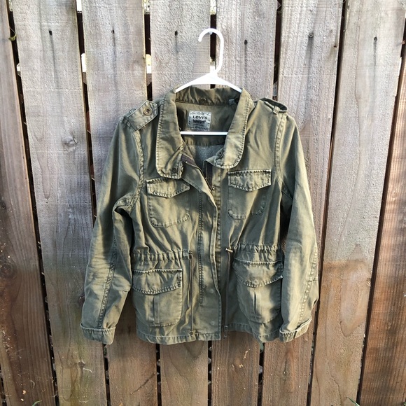 Levi's Jackets & Blazers - Vintage Levis Green Women's Jacket